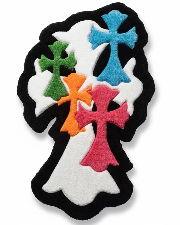 Sherbert Cross Rug