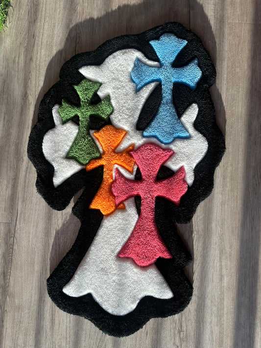 Sherbert Cross Rug