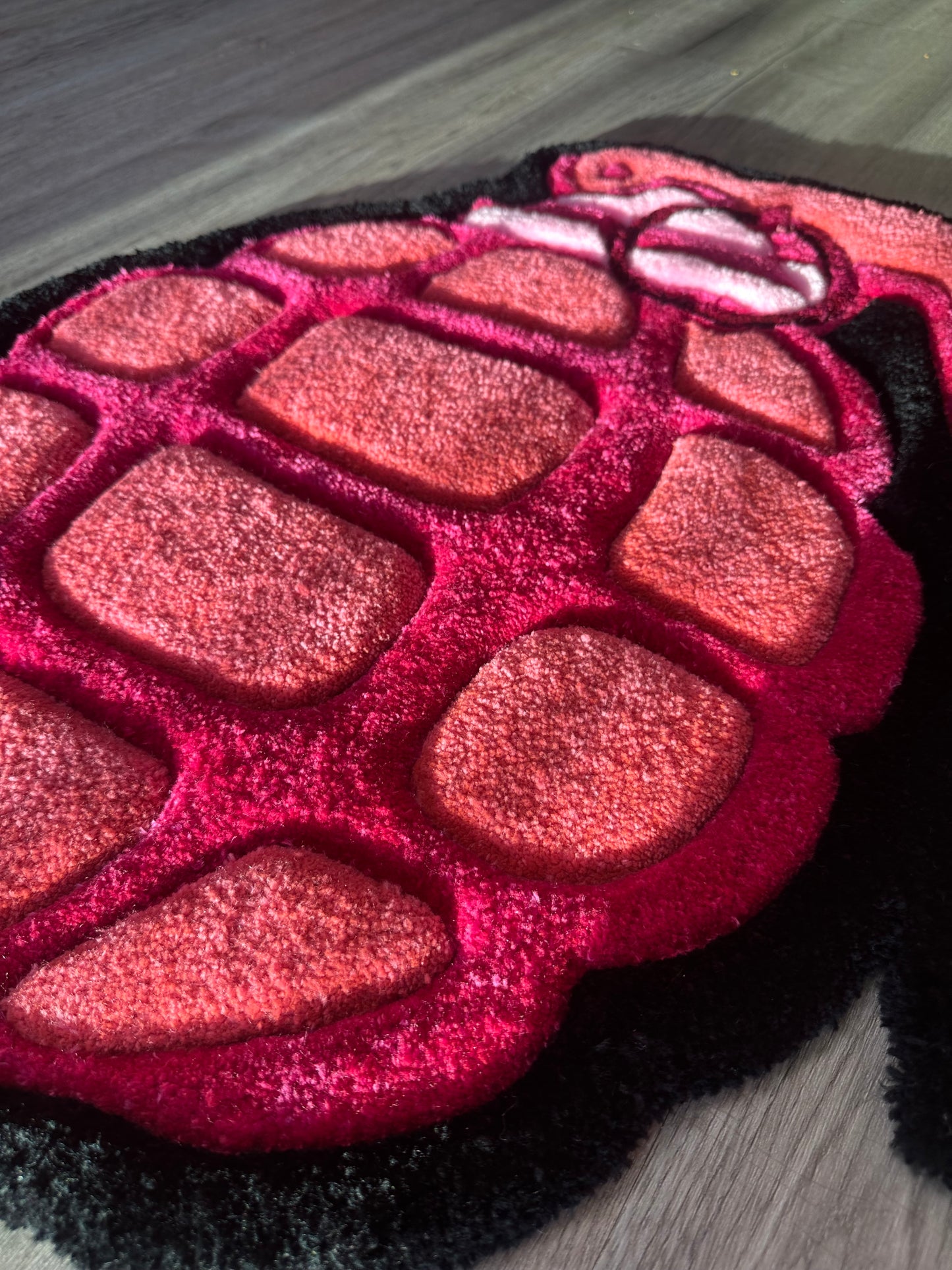 Pink Grenade Rug