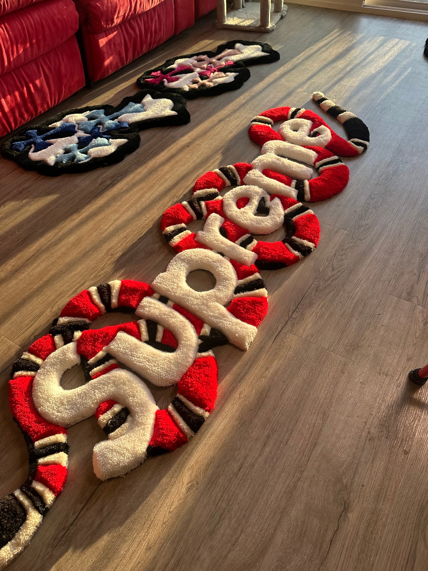 Hypebeast Snake Rug