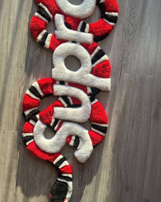 Hypebeast Snake Rug