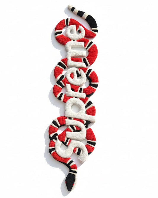 Hypebeast Snake Rug