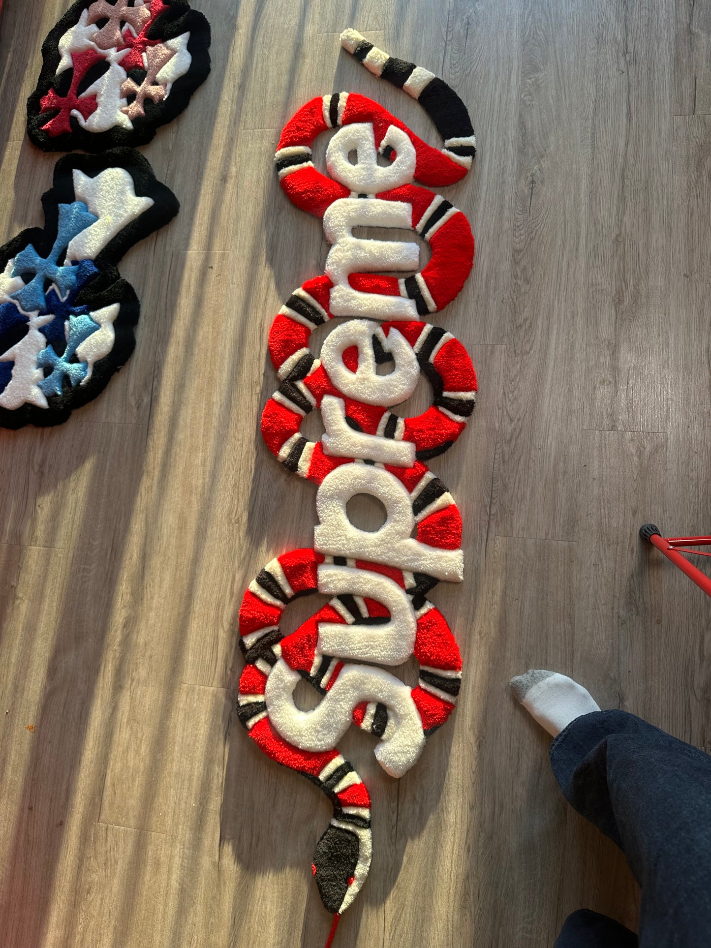 Hypebeast Snake Rug
